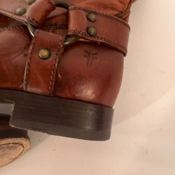 Frye Melissa Harness Riding Boots 7 - Picture 6 of 14